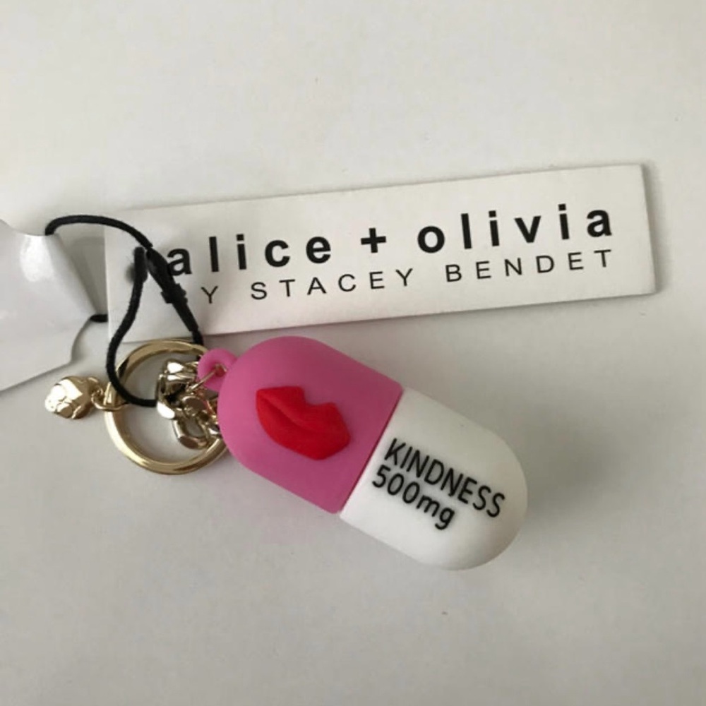 Alice+Olivia Chill Pill USB Keychain